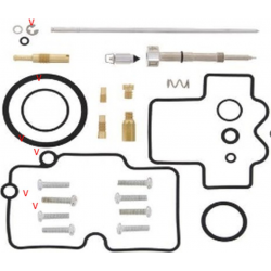 Bearing Worx, opravná sada karburátoru, Kawasaki KLX 450R '08-'09 (26-1505)