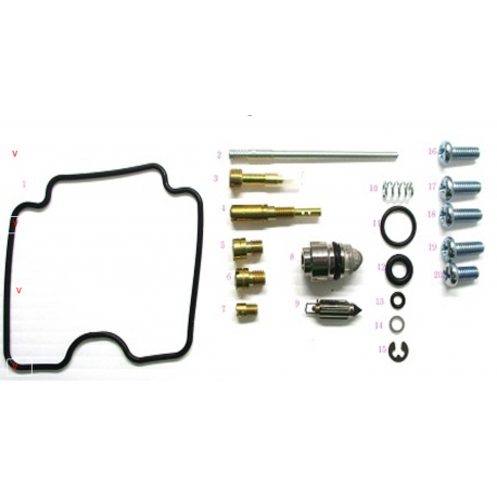 Bearing Worx, opravná sada karburátoru, Suzuki LT-F 300F KING QUAD '00-'02 (26-1095)