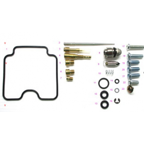 Bearing Worx, opravná sada karburátoru, Yamaha YFM 400 KODIAK '03-'06 (26-1380)