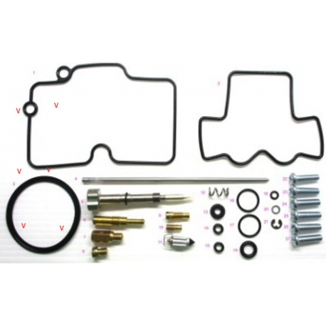 Bearing Worx, opravná sada karburátoru, Yamaha YFZ 450 '06-'09 (26-1454)