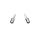 Buzzetti, koncovky/těžítka řidítek, průměr 17,5mm, chromované