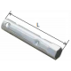 Buzzetti, klíč na svíčky 16mm X 80mm, s gumou