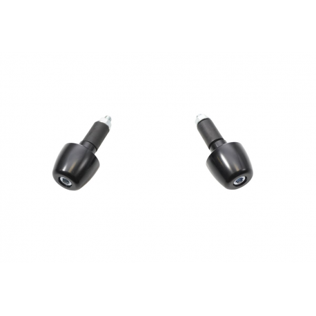 Buzzetti, koncovky/těžítka řidítek, průměr 13,5mm, černá barva