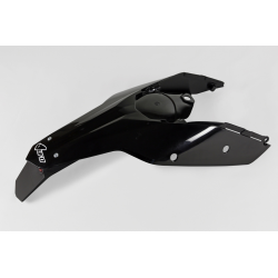 UFO, zadní blatník, KTM SX '07-'10, EXC '08-'11 , černý, s světlem LED