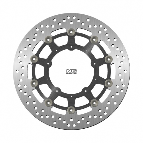 NG, přední brzdový kotouč, Honda ADV 750 '17-'18, X-ADV 750 '17-'22 (296X108X4mm) (5X6,00mm) plovoucí (duralový unašeč)