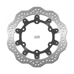 NG, přední brzdový kotouč, Hyosung AQUILA 650 '04-'05 (298X130X4mm) (6X10,25mm) WAVE plovoucí