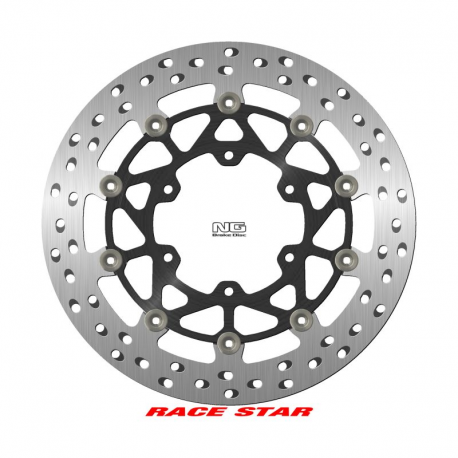 NG, přední brzdový kotouč, RACE STAR PREMIUM Suzuki GSX-R 1000 '17-'22 (320X102X5mm) (6X8,25mm) plovoucí