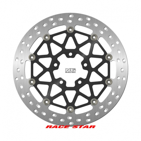NG, přední brzdový kotouč, RACE STAR PREMIUM Kawasaki ZX-10R/RR '17-'22 (330X70X5mm) (5X10,25mm) plovoucí