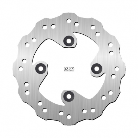 NG, zadní brzdový kotouč, Kawasaki Z 125 '16-'18 (kola 12") (185X74,3X4mm) (4X10,25mm) WAVE