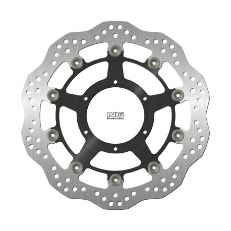 NG, přední brzdový kotouč, Honda CBR 1000RR FIREBLADE '08-'09 (310X94X5mm) (6X6,25mm) WAVE plovoucí (duralový unašeč)