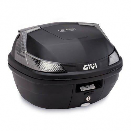 GIVI, centrální kufr B37 TECH Monolock (37LT) (balení obsahuje plotnu)