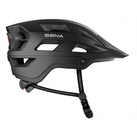 Sena, cyklo přilba Trial, se zabudovaným Interkomem Bluetooth 4.1, do 900m, velikost M ( 55-58 cm ), černá barva