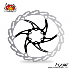 Moto-Master, cyklo brzdový kotouč FLAME 180x1,8x16,5mm (černý střed)