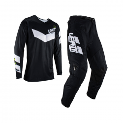 Leatt, komplet dres + kalhoty, Moto Ride Kit 3.5 Black, velikost L