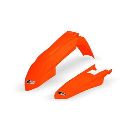 UFO, sada blatníků, KTM SX/SXF(SX-F) 125/250/300/350/450F 2023 oranžová barva FLUO