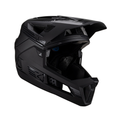 Leatt, cyklo přilba MTB Enduro 4.0 (odepínací čelist) V23 Helmet Stealth, velikost S (51-55 cm)