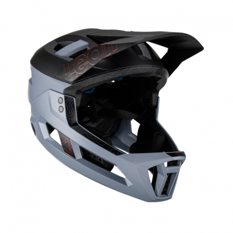 Leatt, cyklo přilba, MTB Enduro 3.0 (odepínací čelist / přilba 3 v 1) V23 Titanium, velikost S (51-55 cm)