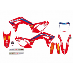 Blackbird, sada polepů, Honda CRF 250 R '18-'21 , CRF 450 R '17-'20 , CRF 450 X '17-'20 Honda HRC REPLICA TEAM