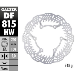 Galfer, zadní brzdový kotouč, Beta RR 250/300/350 '12-, RR 390/400/430/450/450/498 '14-, RX 300 '24-, XTRAINER 250/300 '15