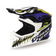 Progrip, Junior MX přilba PG3009 , barva bílá/modrá/žlutá Fluo velikost S (3009-361)