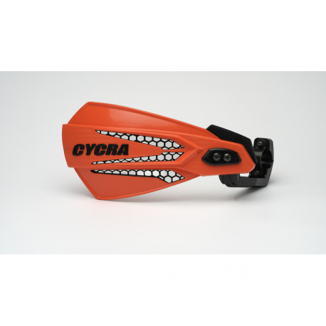 Cycra, chrániče páče s držáky (22mm/28,6mm) MX Race, oranžová barva