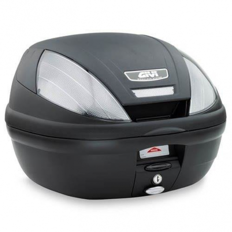 GIVI, centrální kufr E370 TECH Monolock (39LT) (balení obsahuje plotnu)