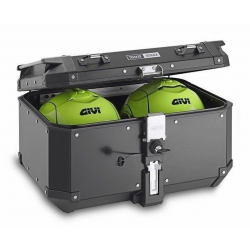 GIVI, centrální kufr Trekker Outback Alu Black Line (58LT)