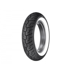 Dunlop, pneu 100/90-19 D401 57H TL, přední, WWW bílé bočnice, Harley Davidson DOT 11/2023