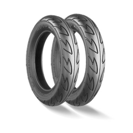 Bridgestone, pneu 90/90-12 HOOP B01 44J TL, přední/zadní, DOT 37/2023