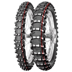 Mitas, pneu 110/90-19 Terra Force MX-Sand 62M TT (červený pruh), zadní, DOT 2022