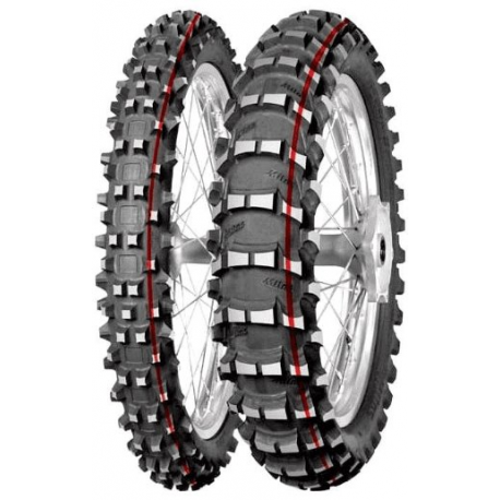 Mitas, pneu 110/90-19 Terra Force MX-Sand 62M TT (červený pruh), zadní, DOT 2022
