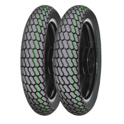 Mitas, pneu 130/80-19 (27X7-19) H-18 MS FLAT TRACK NHS 4PR TT, přední/zadní, (zelený pruh) DOT 2022