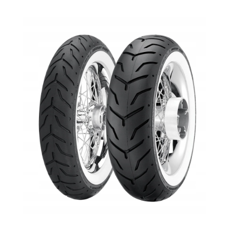 Dunlop, pneu 180/65B16 D407 T MT 81H TL, zadní, bílé bočnice, Harley Davidson DOT 35/2023