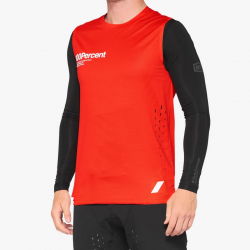100%, cyklo dres R-Core Concept, barva červená/černá, velikost L