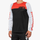 100%, cyklo dres R-Core Concept, barva černá/červená/bílá, velikost XL