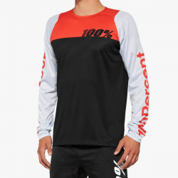 100%, cyklo dres R-Core Concept, barva černá/červená/bílá, velikost XL