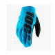 100%, rukavice MX/MTB Brisker Softshell, barva tyrkysová, velikost XL