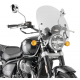 Kappa, plexištít, Royal Enfield SUPER METEOR 650 '23, 38 X 42cn, čirá – potřebné držáky A9058AK