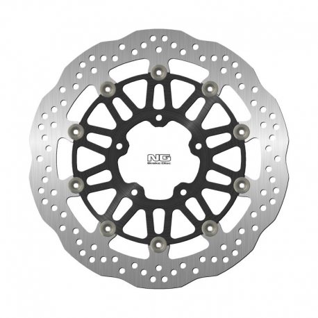 NG, přední brzdový kotouč, MV Agusta BRUTALE 675/800 '12-'20, F3 675 '11-'22 (320X80X5mm) (5X8,25mm) Wave plovoucí (hliníkový st