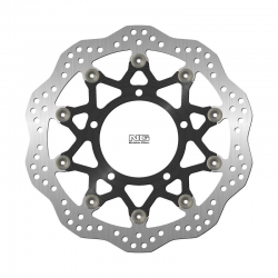 NG, přední brzdový kotouč, Honda CB 650R '19-'22, CBR 650R '19-'21 (310X106X4,5mm) (5X10,25mm) Wave (hliníkový střed)