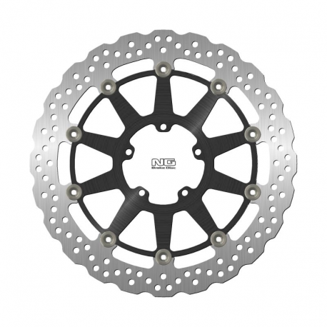 NG, přední brzdový kotouč, Ducati SCRAMBLER 800 '15-'22 (330X78X5mm) (5X8,25mm) Wave (hliníkový střed)
