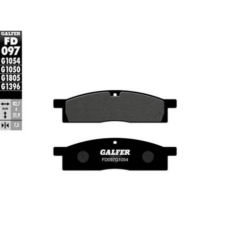 Galfer, brzdové destičky, KH119, Semimetal