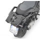 Kappa, plotna centrálního kufru (ALU) MONOKEY BMW R 1300 GS '24-,, černá barva