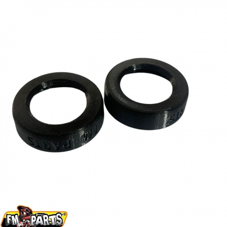 FM-Parts, kryty ložisek zadního kola (KOMPLET) KTM / Husqvarna / Gas Gas '24, černá barva