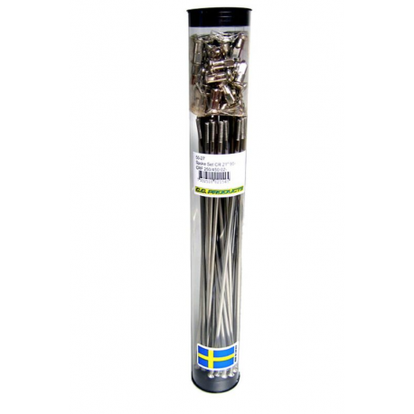 CC, sada špic kompletní 17", zadní, Honda CR 80 R '85, (10G/225-36) (OEM: 428B0-GC4-830 428A0-GC4-830) (50-911) (CC PRODUCTS)