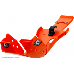 Crosspro, kryt pod motor a přepákování (Pro-Link), plast DTC Hard Enduro, KTM SX-F / XC-F 250/300 '23-, HUSQVA