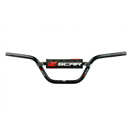 Scar, řdítka vysoká,  PIT BIKE 22,2mm, černá barva