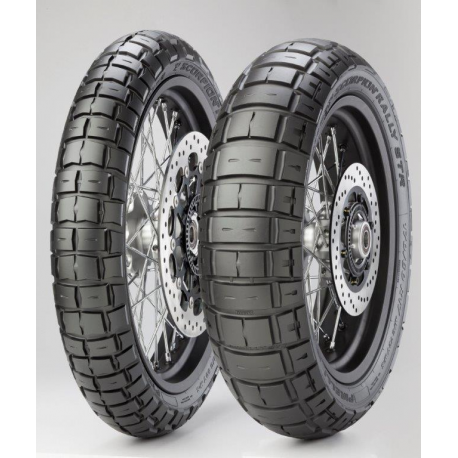 Pirelli, pneu 110/80R19 SCORPION RALLY STR 59V TL M/C M+S, přední, DOT 02/2024