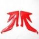 UFO, kryty chladičů, Honda CRF 450R '05-'08 červená barva