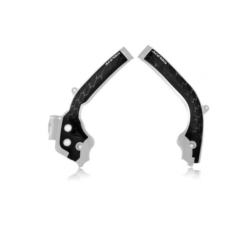 Acerbis, kryty rámu X-GRIP KTM SX SXF EXC EXC-F Husqvarna TC 125 FC 25 350 450 16-20, černá-šedá - 0021726.0